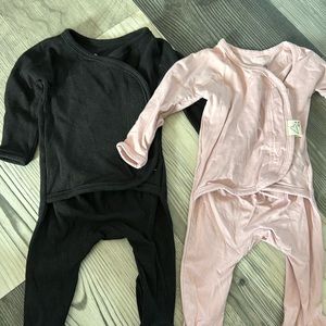 Lot of two Bonsie Skin To Skin Sleepers 0-3M